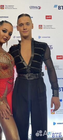 Мужской костюм для бальных танцев, латина