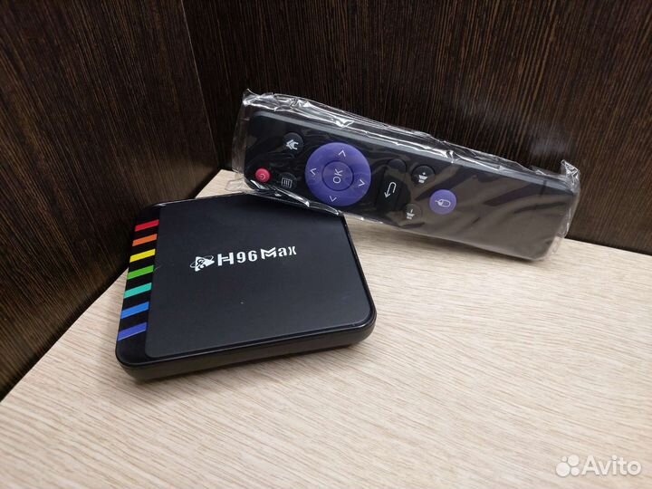Андроид тв приставка H96 max w2 slimbox