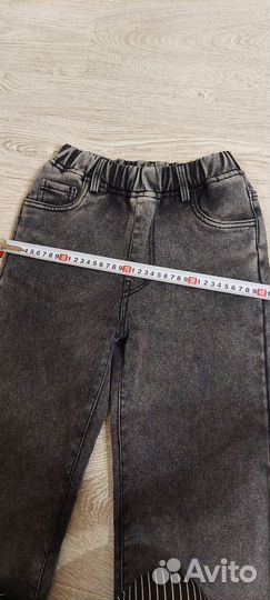 Джинсы утепленные для девочки