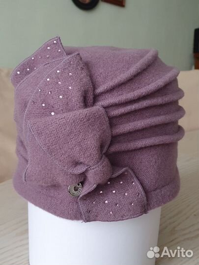 Шляпа женская трикотажная