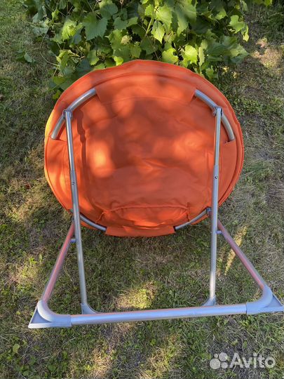 Кресло шезлонг складное