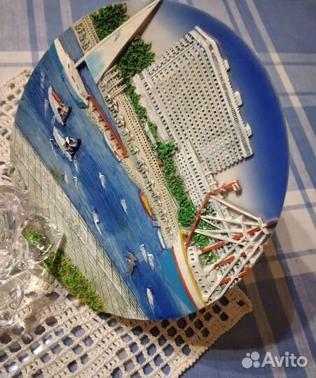 Тарелка настенная СССР