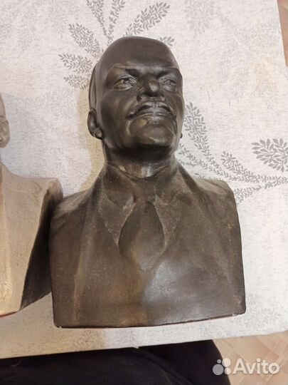 Бюст Ленина металл скульптор геворкян большой