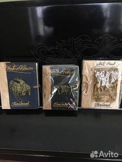 Фотоальбом и блокнот