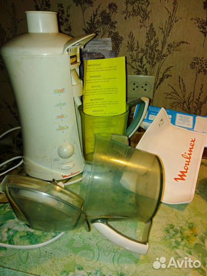 Соковыжималка Moulinex AV6 обмен на вещи