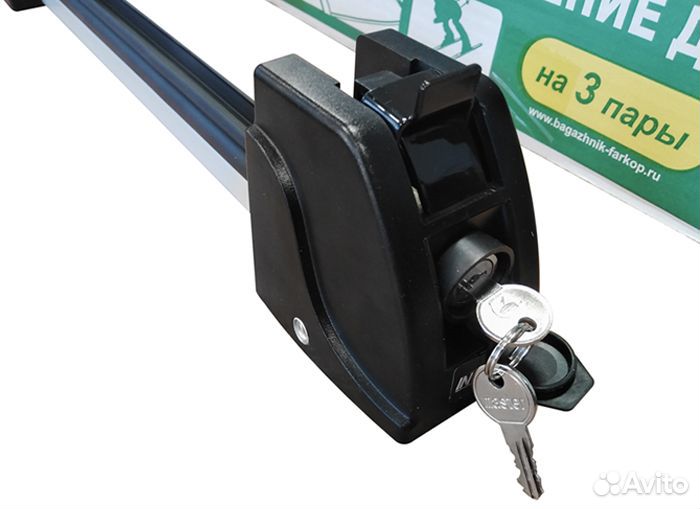 Крепления для перевозки 3-х пар лыж inter silver