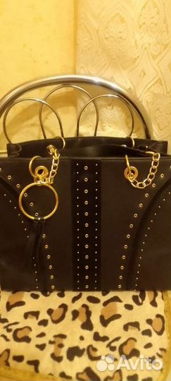 Сумка женская новая черная, шир.35, выс.28