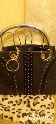 Сумка женская новая черная, шир.35, выс.28