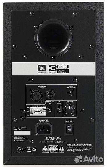Студийный монитор JBL 305P mkll Black