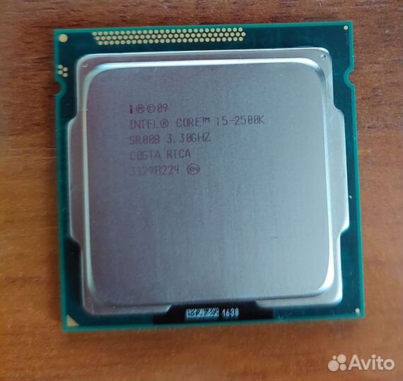Процессор intel core i5-2500k