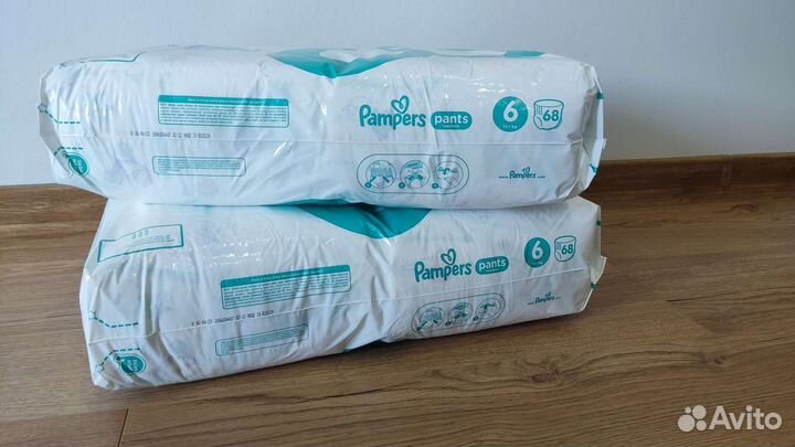 Трусики Pampers Pants 6 размер