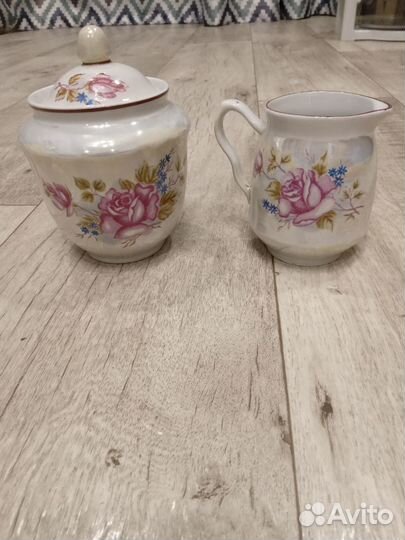 Молочник и сахарница