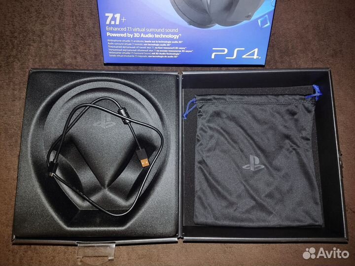 Коробка от наушников PlayStation Platinum