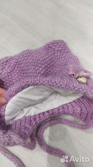 Шапка зимняя для девочки 4лет