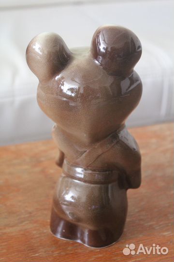 Олимпийский Мишка. Пермь. Большой. Фарфор