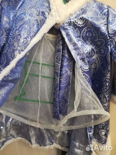 Костюм снегурочки детский