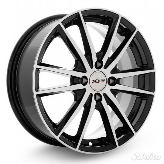 R16 4x100 6,5J ET48 60,1 X'trike X-129 BK/FP