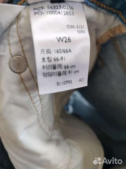 Джинсовые шорты levi'S оригинал