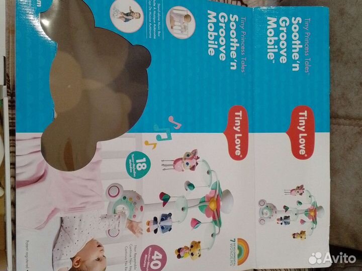 Мобиль на кроватку tiny love новый