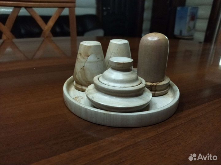 Набор для специй травертин