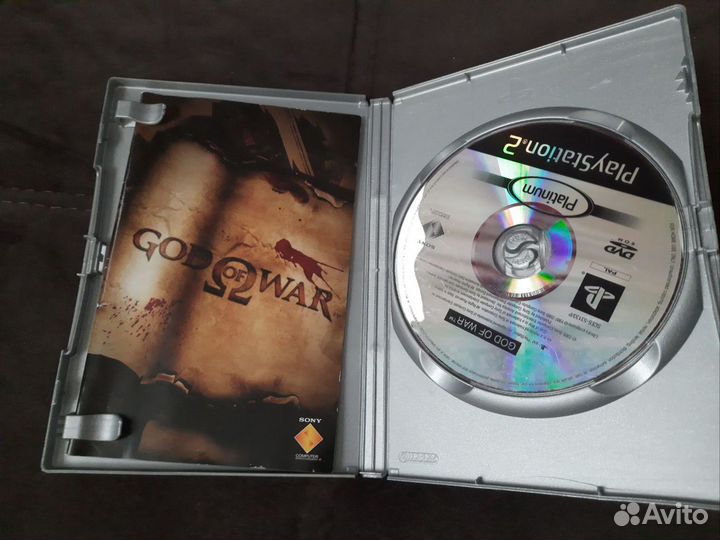 Лицензионный диск God of War для PS2