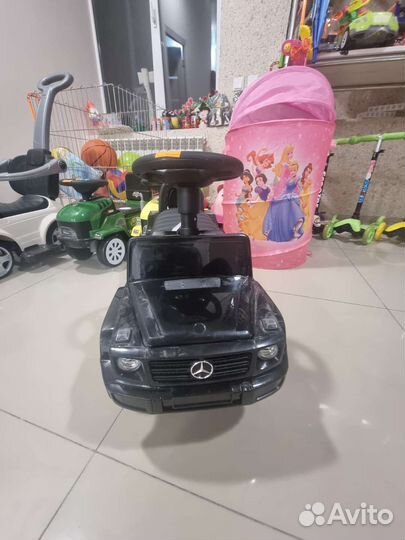 Детская машинка каталка mercedes