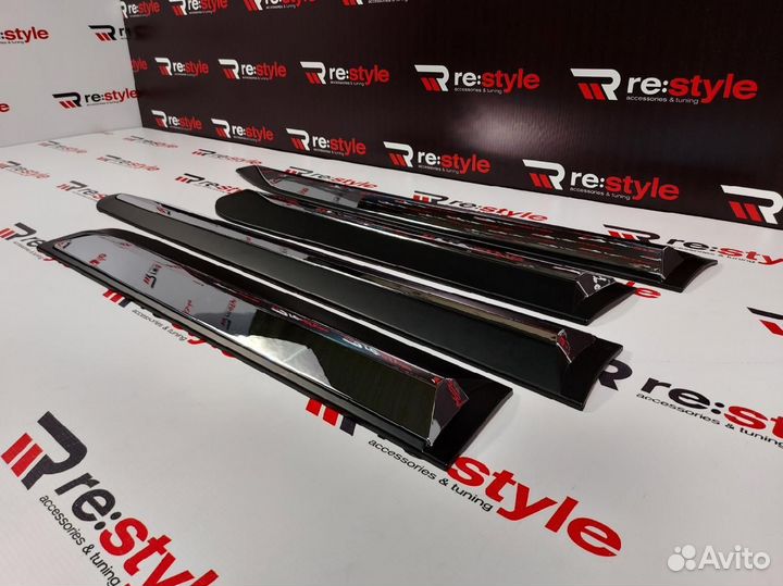 Молдинги дверей Toyota Hilux Pick Up K2540