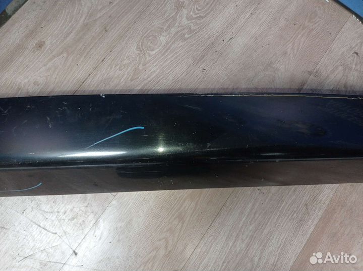 Накладка заднего бампера на BMW Х3 Е83 аэро