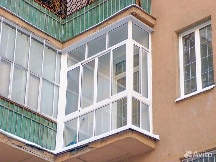 Окна на балкон