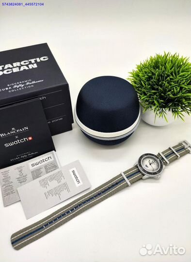 Часы Swatch blancpain Antarctic ocean (Арт.52247)