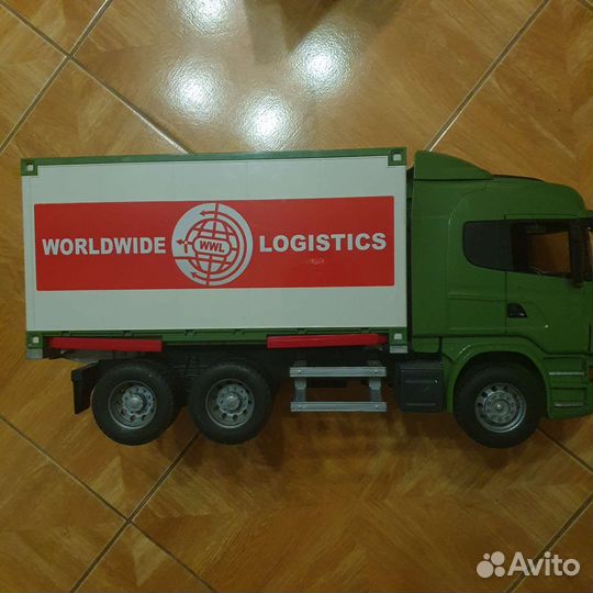 Машина bruder тягач 53см