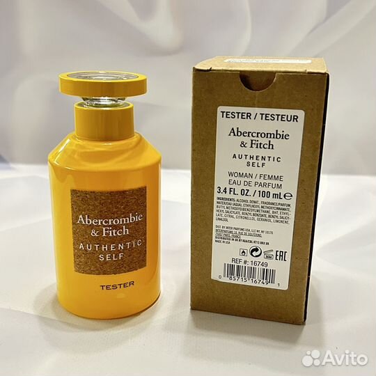 Abercrombie fitch authentic self женский 100мл