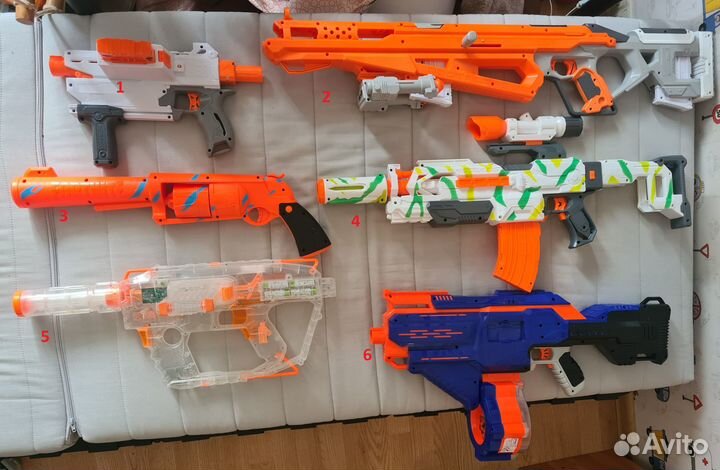 Бластеры nerf
