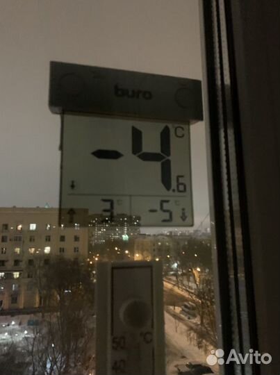 Термометр уличный на солнечной батарее