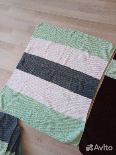 Плед детский вязаный ручная работа