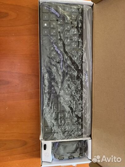 Клавиатура и мышь logitech slim combo mk470