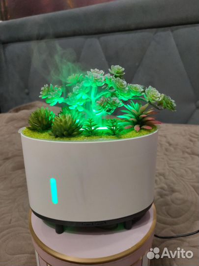Увлажнитель воздуха с Bluetooth колонкой (ночник)
