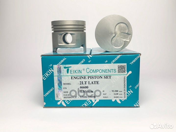 Поршень только по 4шт 46600050 teikin