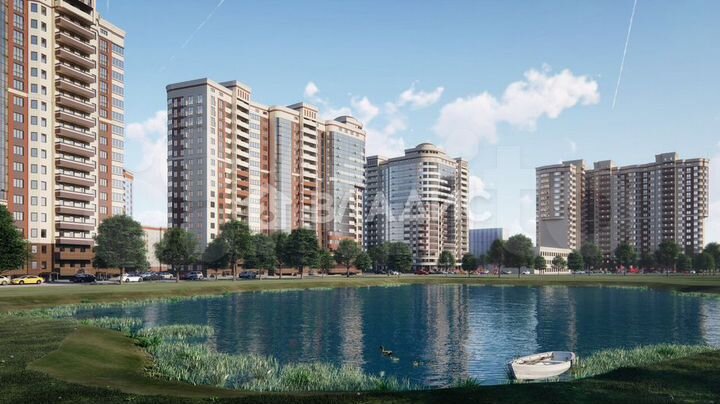 3-к. квартира, 91,4 м², 15/17 эт.