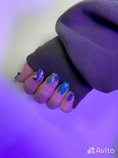 Наращивание ногтей маникюр