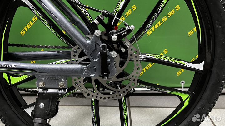 Велосипед на литых дисках maxxpro marafon 24 disc