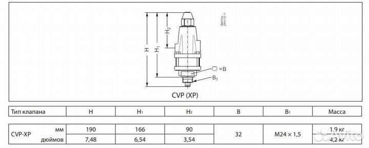 Клапан пилотный Danfoss CVP-XP (027B0080)