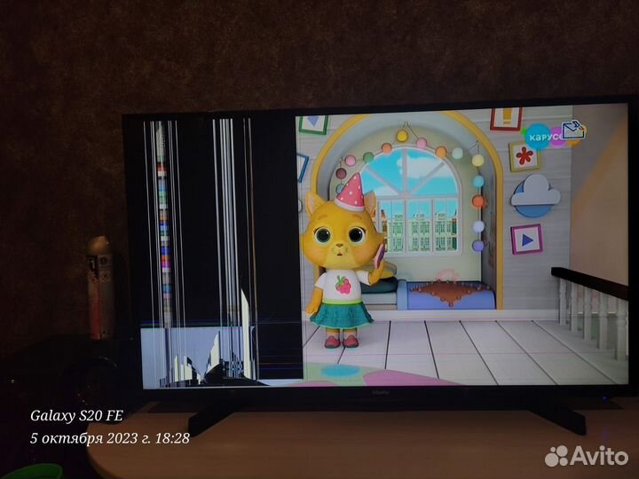 Телевизор на запчасти