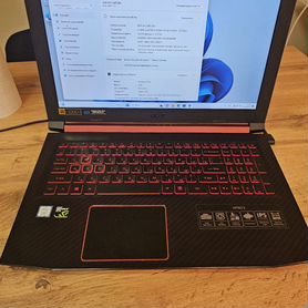 Acer nitro 5 i7/512GB SSD/1TB HDD/16GB RAM/1050TI