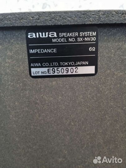 Музыкальный центр aiwa NSX-V30