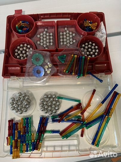 Магнитный конструктор Magnetix, большой набор