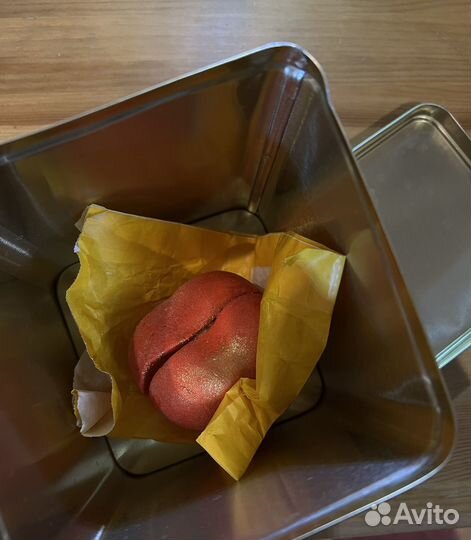 Lush пена для ванны apple crumble