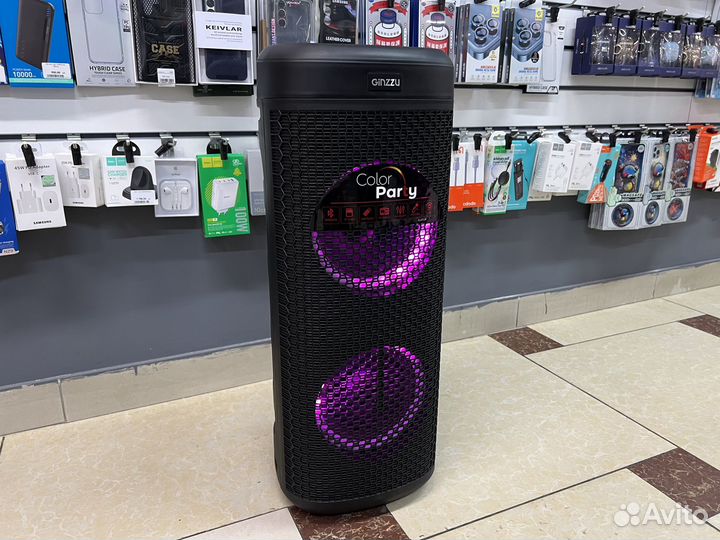 Новая bluetooth колонка 50Вт