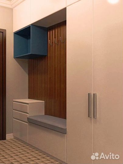 Шкаф в прихожую на заказ в Москве арт. 22