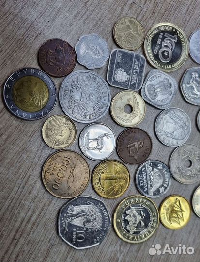 Подборка иностранных монет